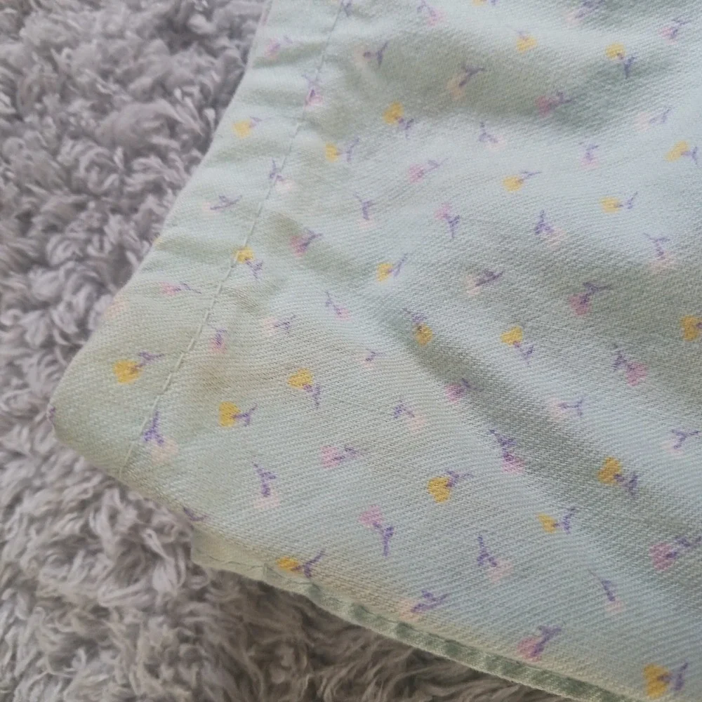 VTG OshKosh B'gosh Vestbak Floral Overalls 4T USA Made‎ READ Kidswear Toddler